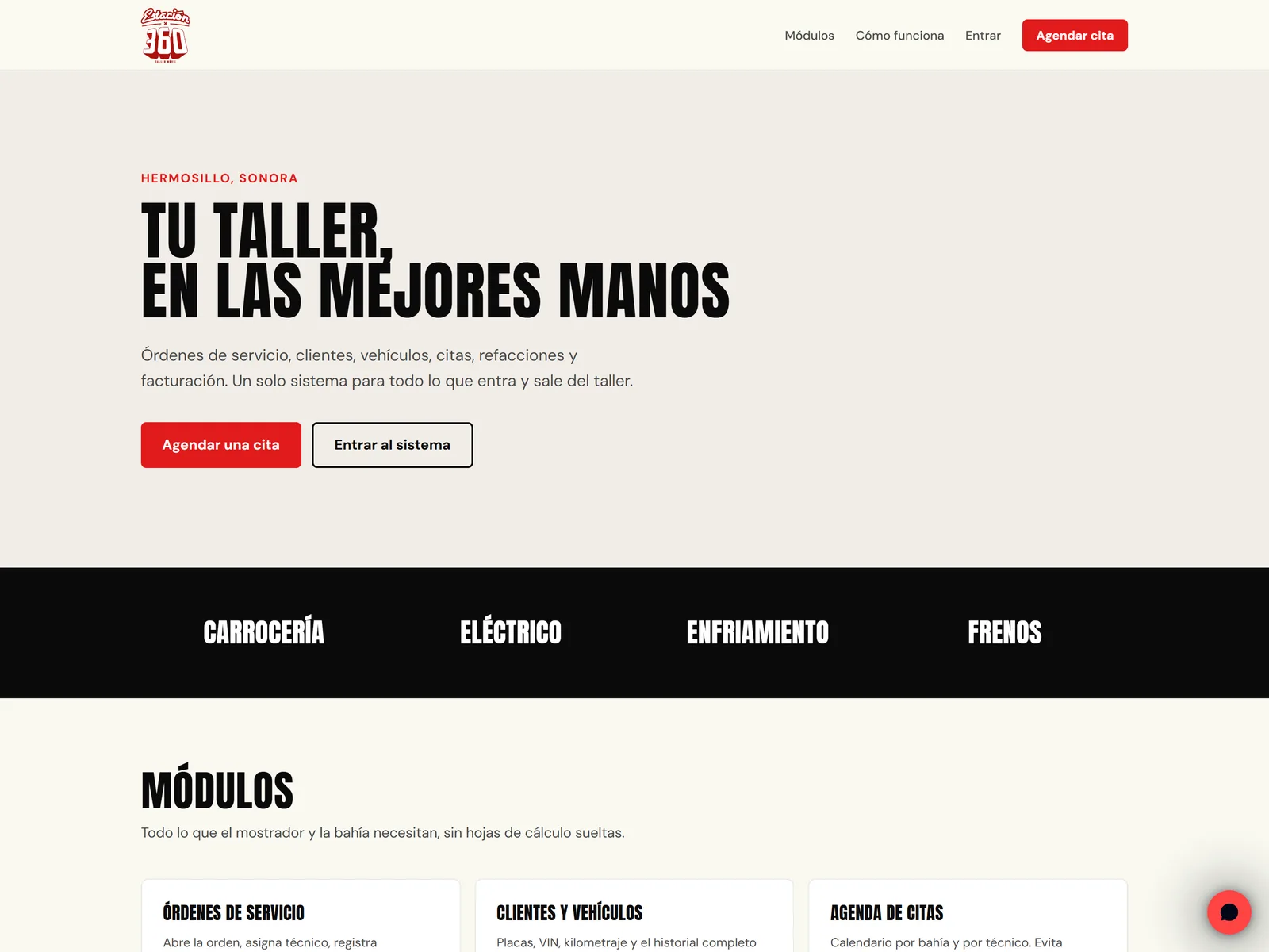 Estación 360 Software de Talleres